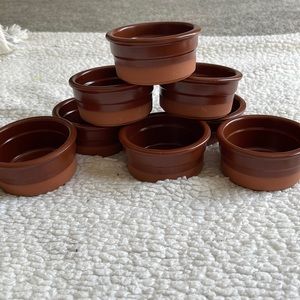 Cermer Terra Cotta | set of 8, 4 Oz ramekins